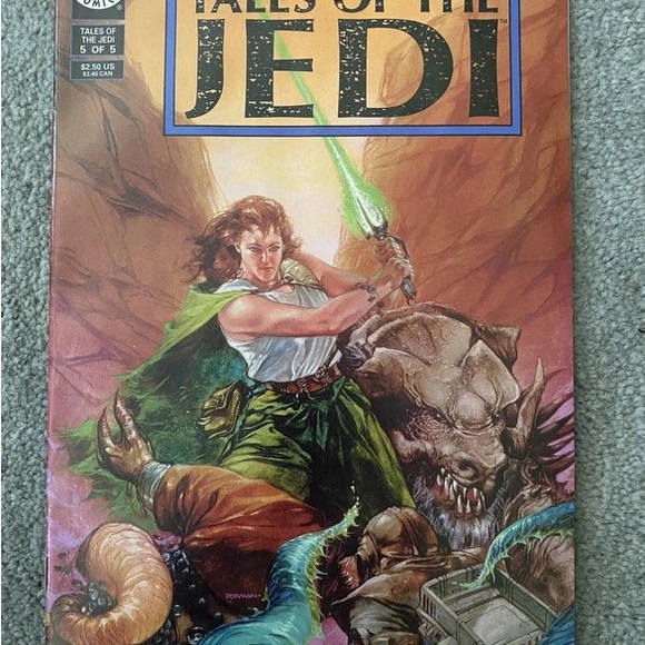 1993 Dark Horse Star Wars Tales of the Jedi #1-5 1st Apps Complete - Picture 6 of 7